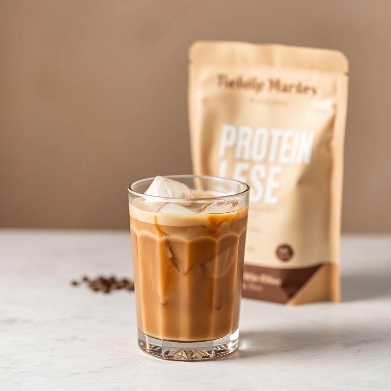 Protein iced coffee, hela året